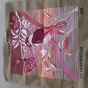 A French Tapisserie DMC Wall Hanging S.2